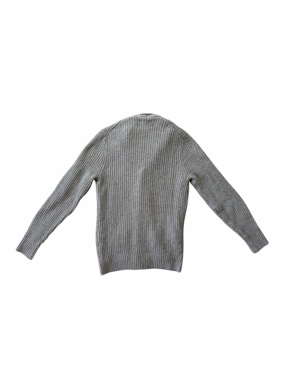 Abercrombie & Fitch Men's Shawl Collar Cardigan - Gray - Picture 5 of 6